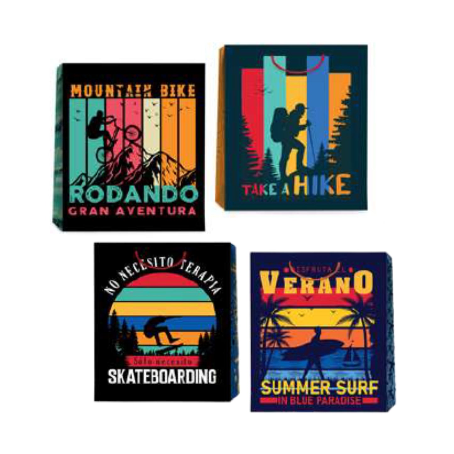 GBMEN052J BOLSA DE REGALO 13 X 17.5 PULG HOMBRE MATE 4 AVENTURA CON 1 PZ O CAJA CON 48 PZS