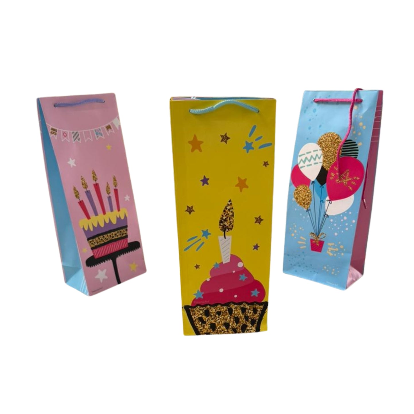 GBTO141B BOLSA DE REGALO 5 X 14 PULG TODA OCASIÓN 4 MOD BOTELLA INSPIRE CON 1 PZ O CAJA CON 48 PZS