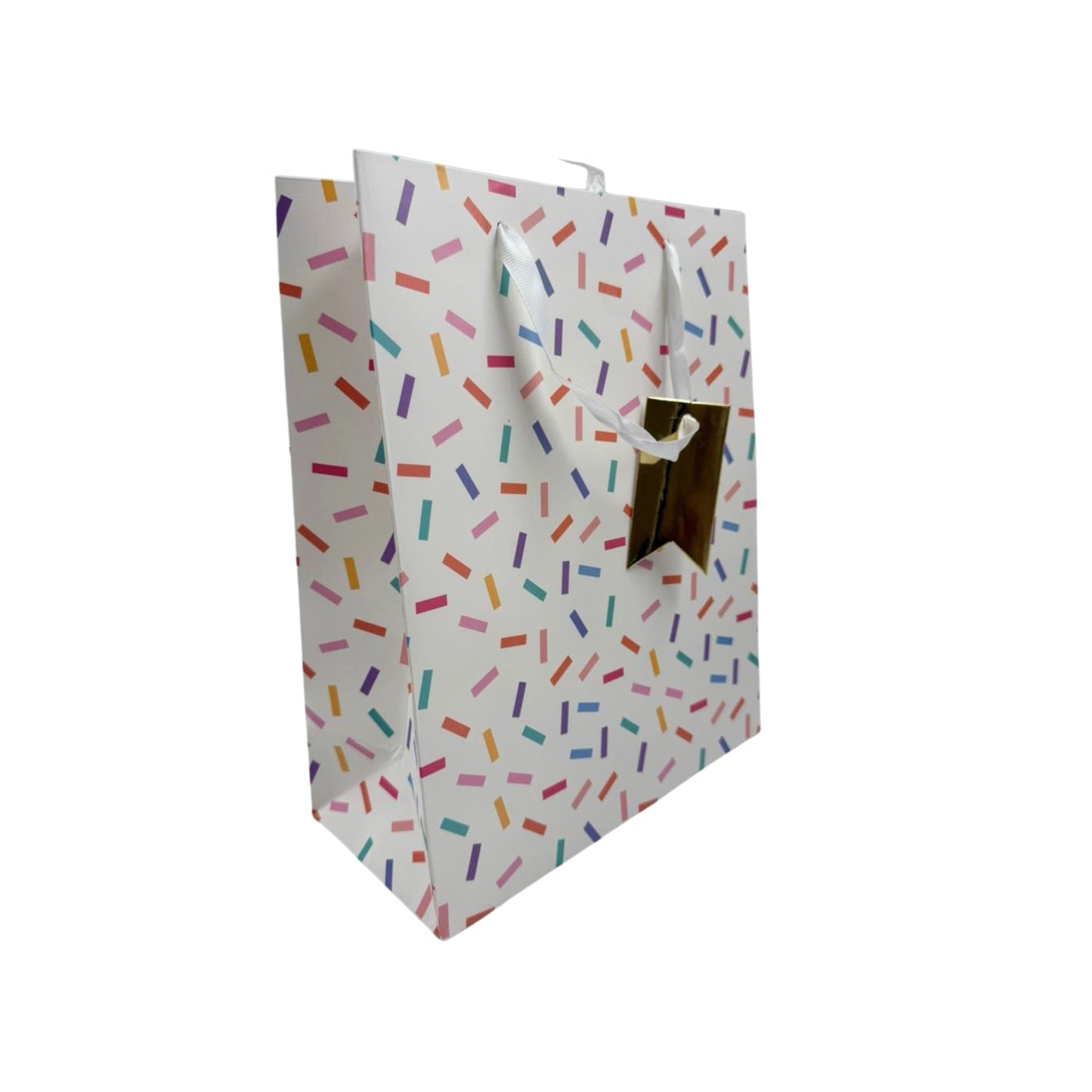 GBPTO104L BOLSA DE REGALO 10 X 12.5 PULG TODA OCASION HOT STAMPING MATE 4 MOD PUNTOS Y LINEAS CON 1 PZ O CAJA CON 48 PZS