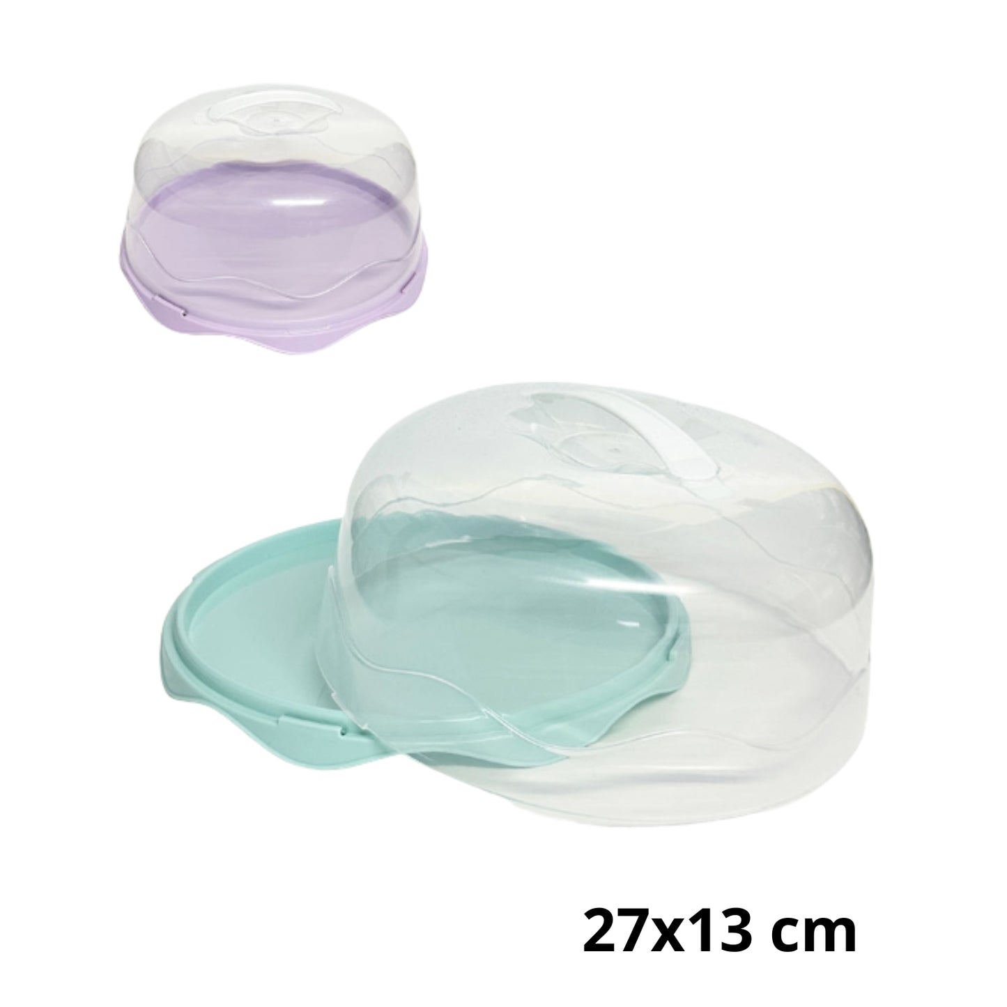 AA-0908 CHAROLA CON TAPA DE PLASTICO CON 1 PZ O CAJA CON 48 PZS