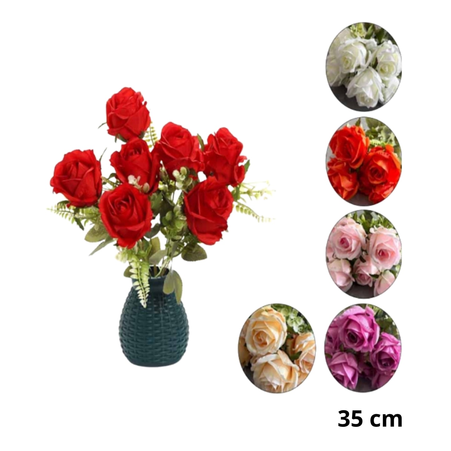 CZ-0050 FLORES ARTIFICALES CON 1 PZ O CAJA CON 144 PZS