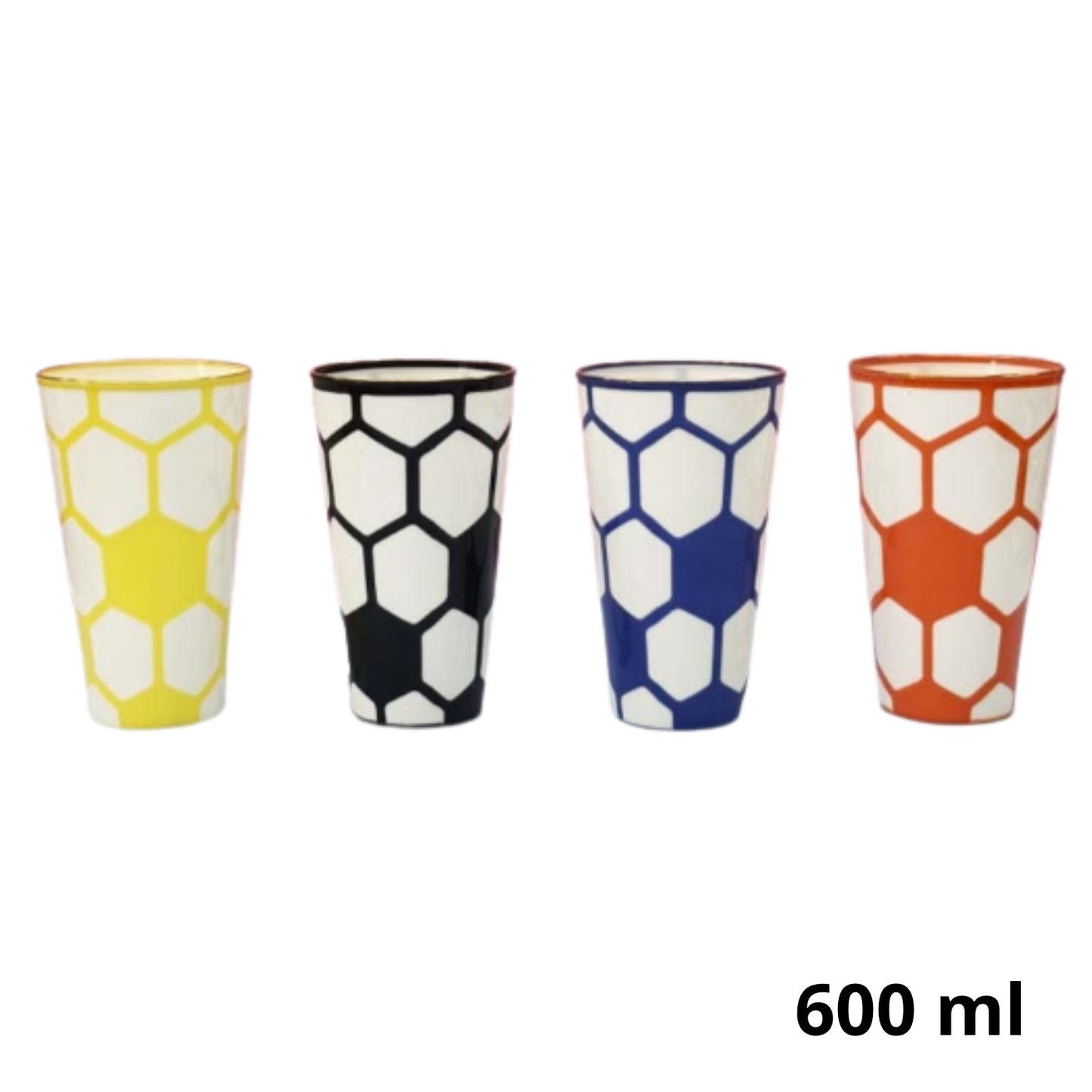 N-GPMX-361 AD-3435-2 VASO PLASTICO COLORES 21X 8 CM CON 1 PZ O CAJA CON 240 PZS