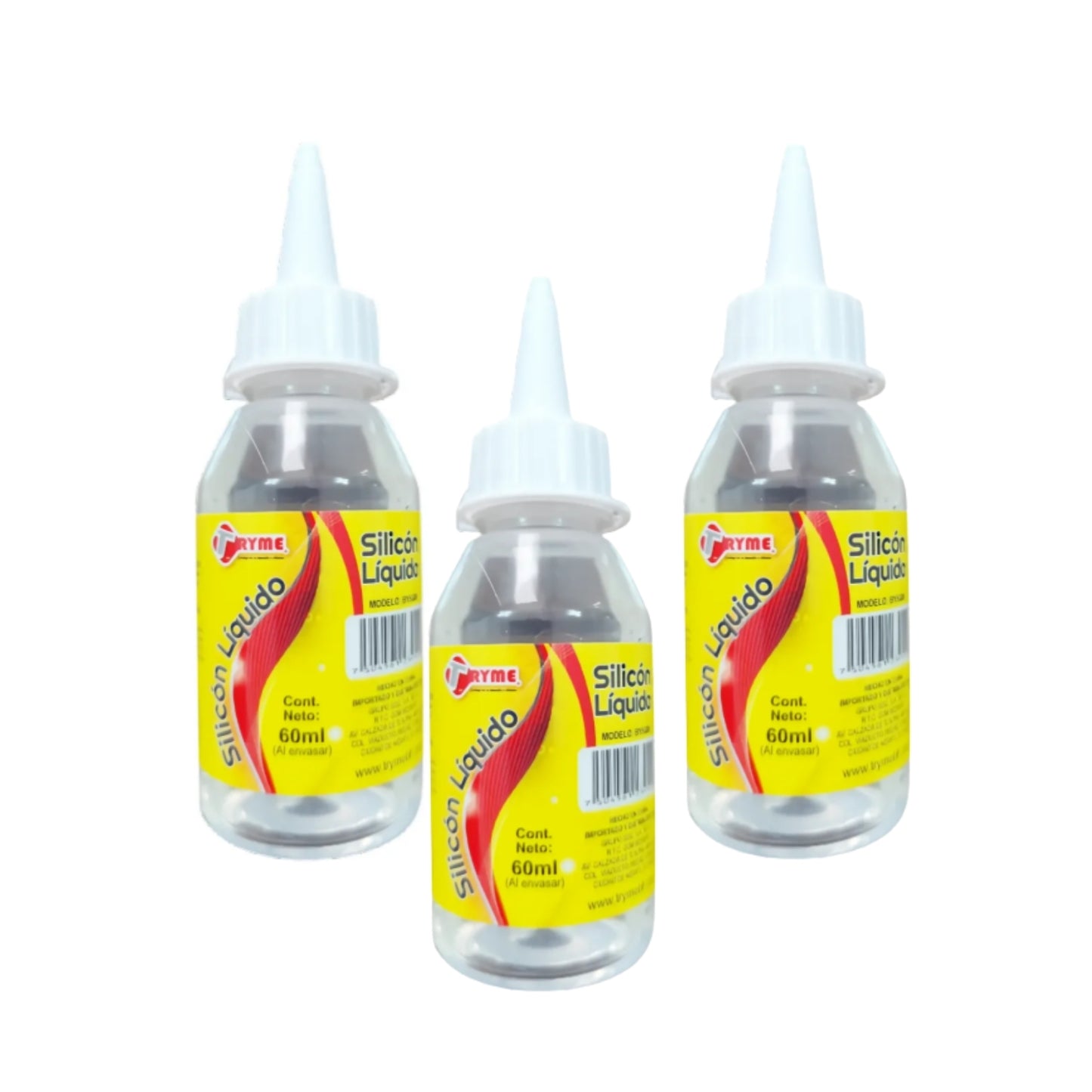 N-GPMX-435 BYSG60 SILICON LIQUIDO 60 ML CON 1 PZ O CAJA CON 288 PZS