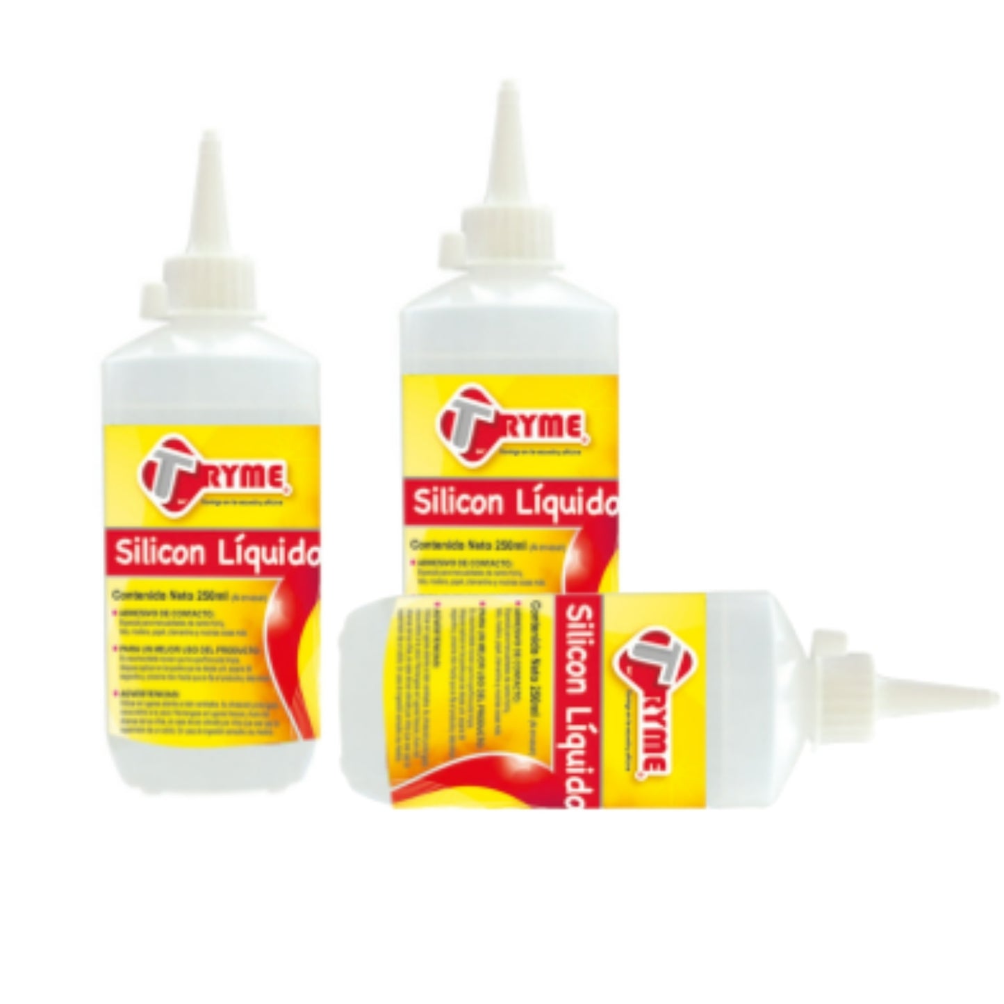 N-GPMX-437 BYSG250 SILICON LIQUIDO 250 ML CON 1 PZ O CAJA CON 72 PZS