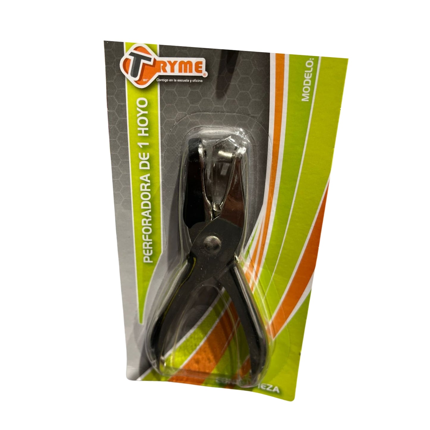 N-GPMX-487 P-1050 PINZA PERFORADORA UN HOYO CON 1 PZ O CAJA CON 144 PZS