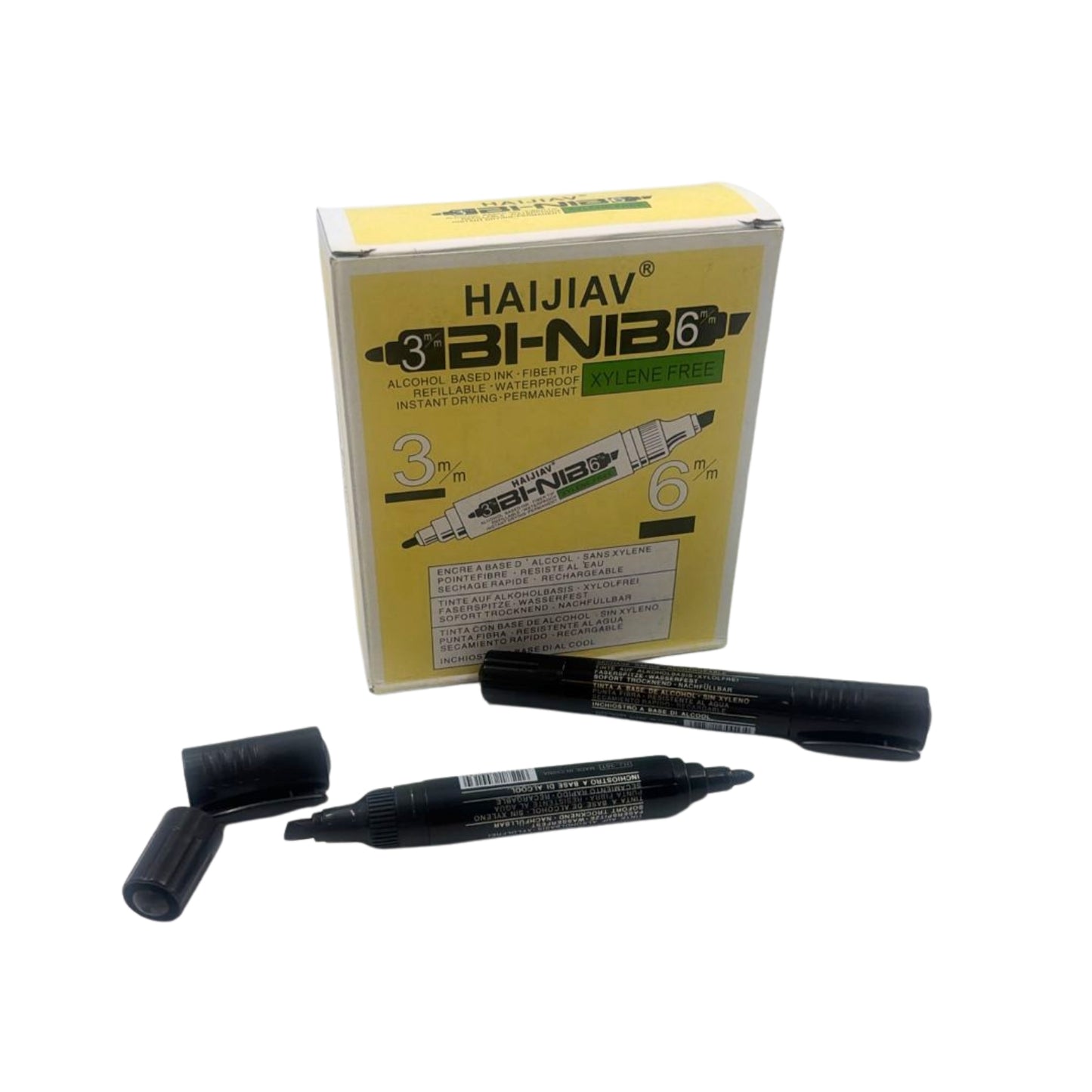 UA-3010A MARCADOR DOBLE PUNTA CON 12 PZS O CAJA CON 72 PQTS