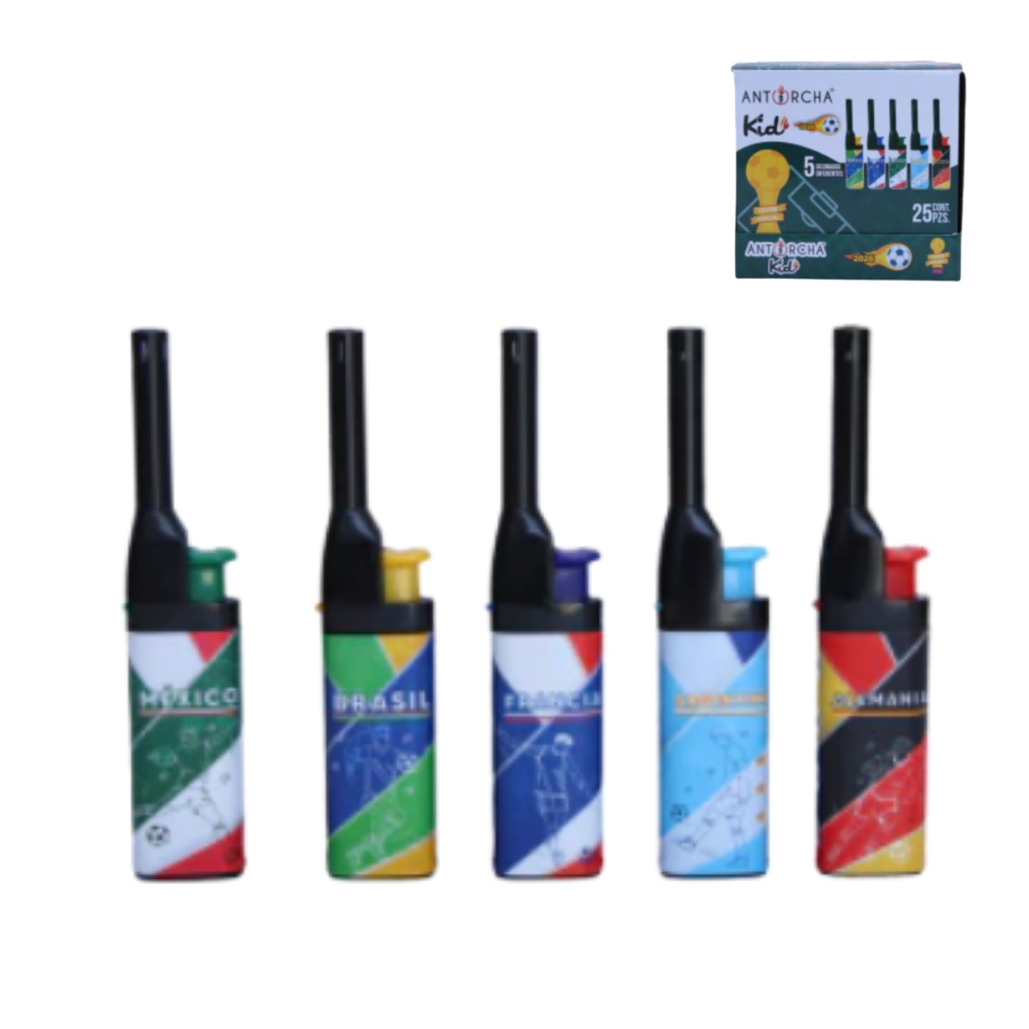 N-GPMX-512 R7-76261 ANTORCHA KID INDIVIDUAL FUT CON 1 PZ O CAJA CON 600 PZS