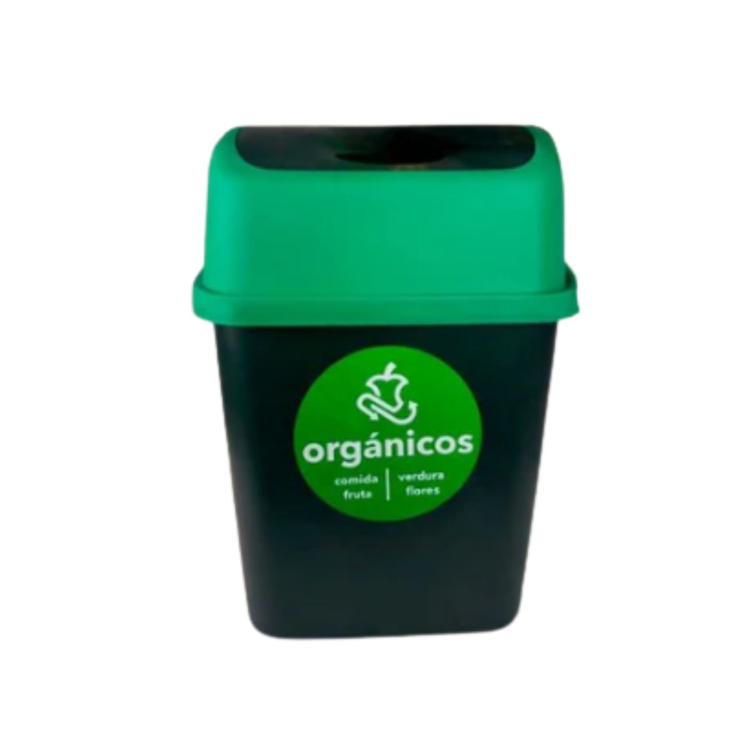 N-GPMX-577 MX-655VER BOTE ORGANICS C/BALANCIN 26L VERDE CON 1 PZ O CAJA CON 12 PZS