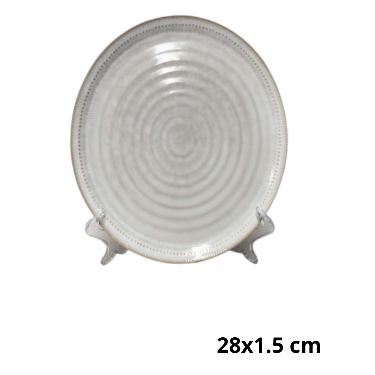 N-GPMX-602 AW-7602-11 PLATO DE CERAMICA CON 1 PZ O CAJA CON 18 PZS