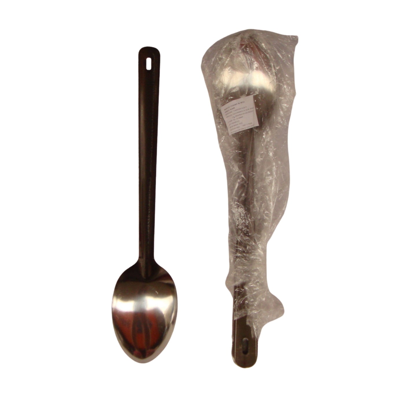 PB-3030D CUCHARA DE METAL 42 CM 120 GRS CON 1 PZ O CAJA CON 240 PZS
