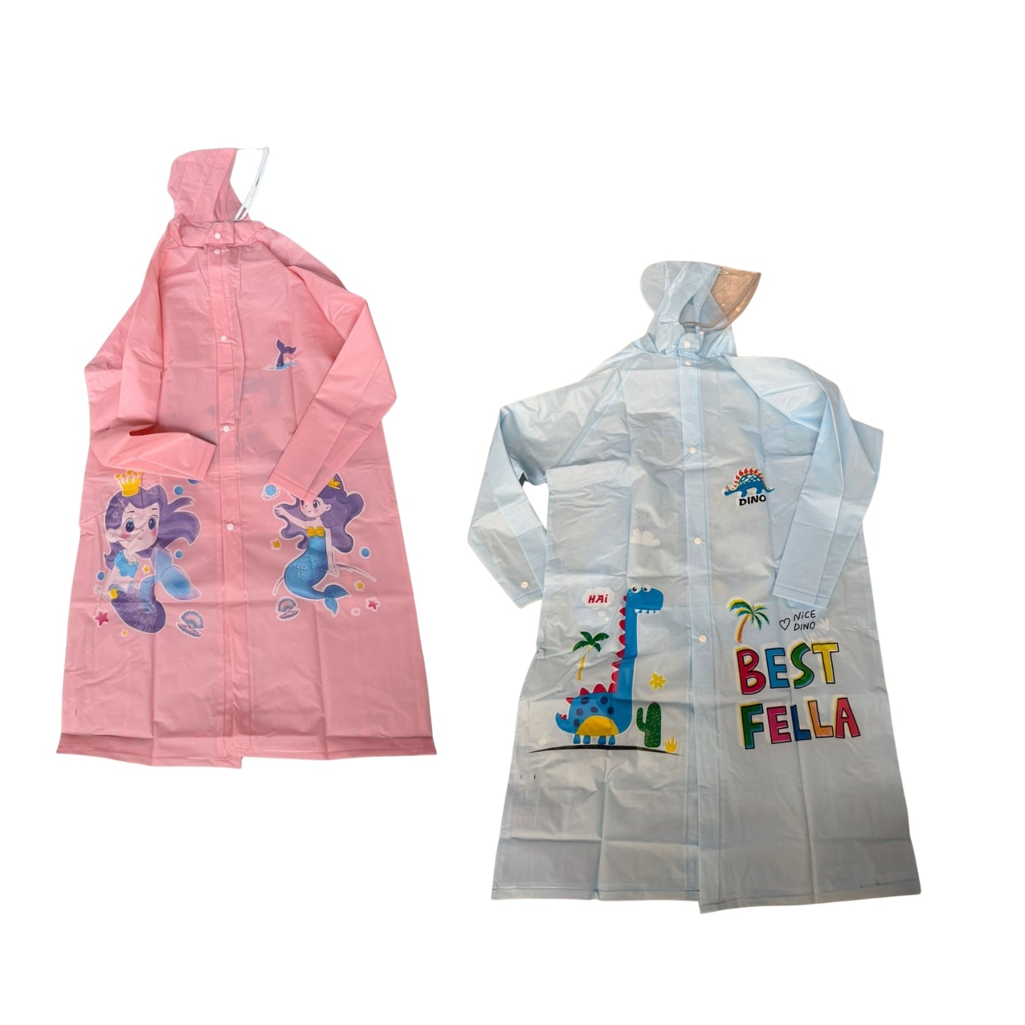 TF-4008-4 IMPERMEABLE INFANTIL ESTAMPADO CON ESPACIO PARA MOCHILA VARIAS TALLAS CON 1 PZ O CAJA CON 100 PZS