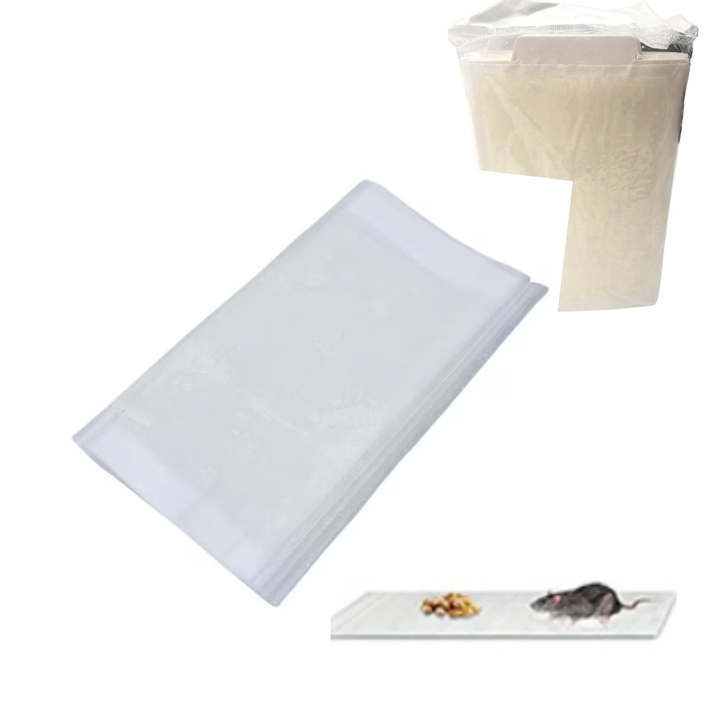 N-GPMX-833 AF-1002 HOJA ATRAPA RATONES E INSECTOS TRAMPA DE PEGAMENTO, CON 1 PZ O CAJA CON 288 PZS