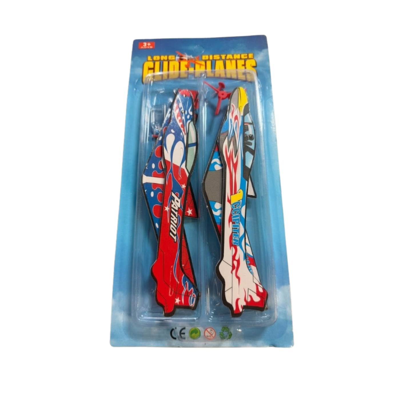 N-GPMX-839 510-6 AVION DE UNICEL ARMABLE 4 DISEÑOS CON 1 PZ O CAJA CON 360 PZS