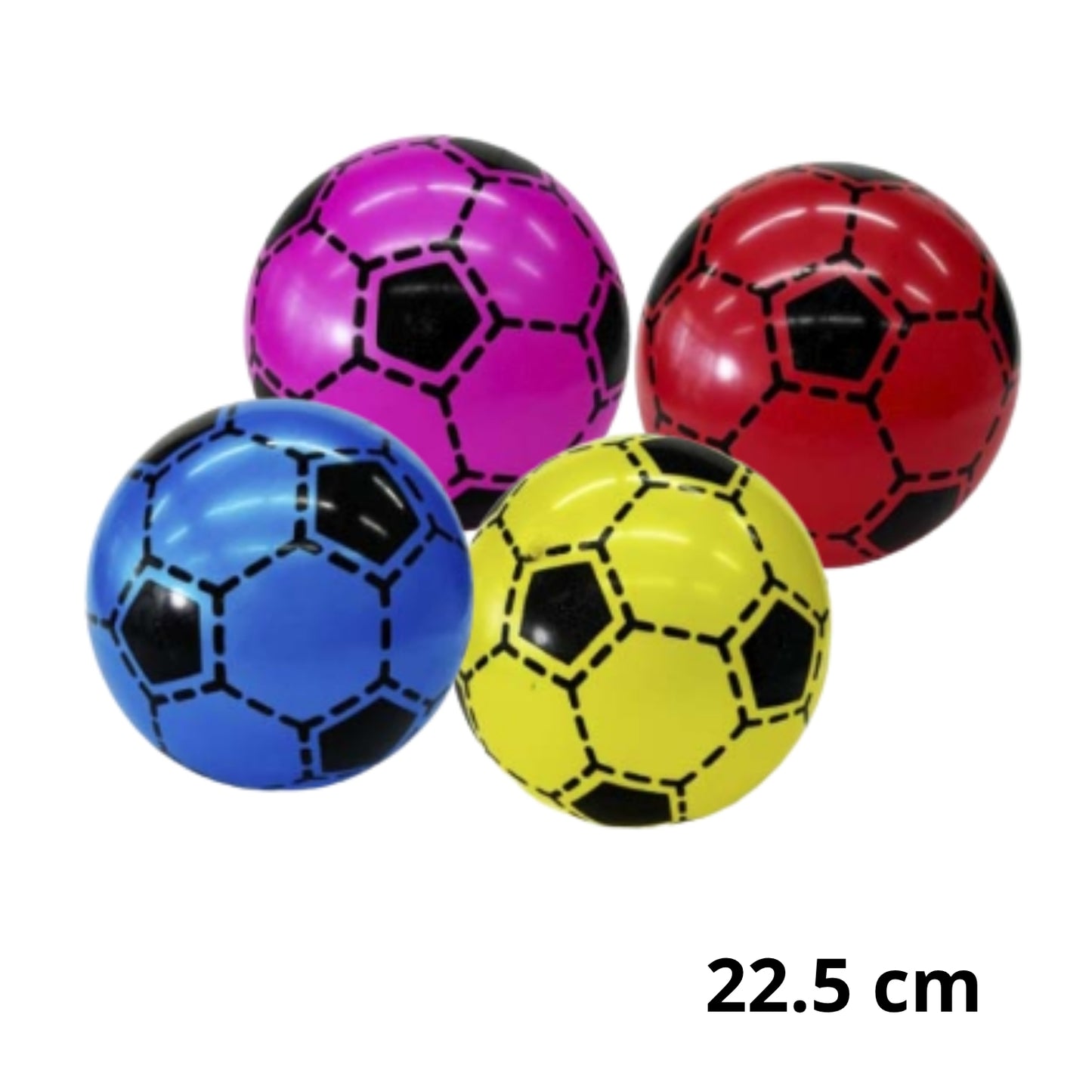 CR-2103A PELOTA INFLABLE 22 CM CON 12 PZS O CAJA CON 50 PQTS