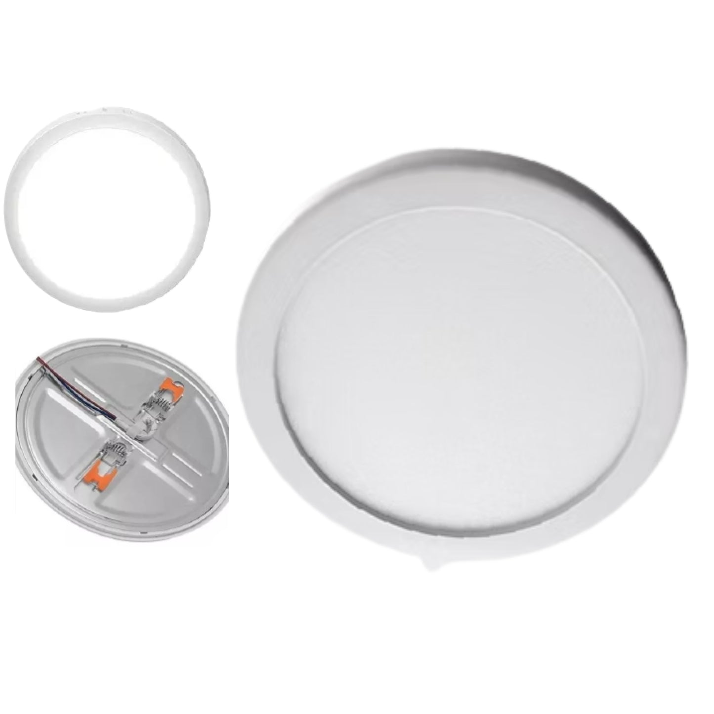 41071 SOBREPONER REDONDO BLANCO 6W 8000K CON 1 PZ O CAJA CON 100 PZS