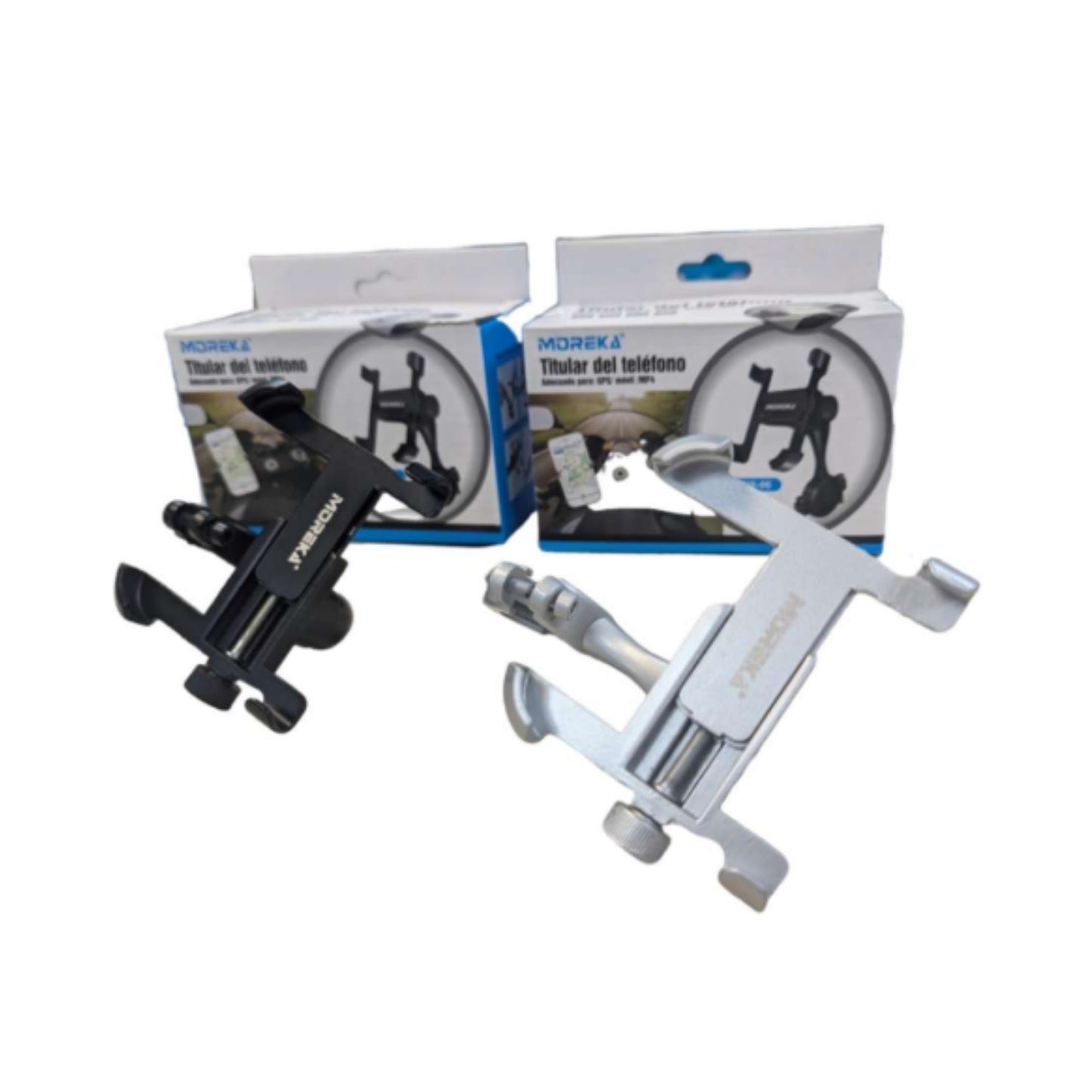 M19-06 SOPORTE PARA CELULAR PARA MOTOCICLETA CON 1 PZ O CAJA CON 100 PZS