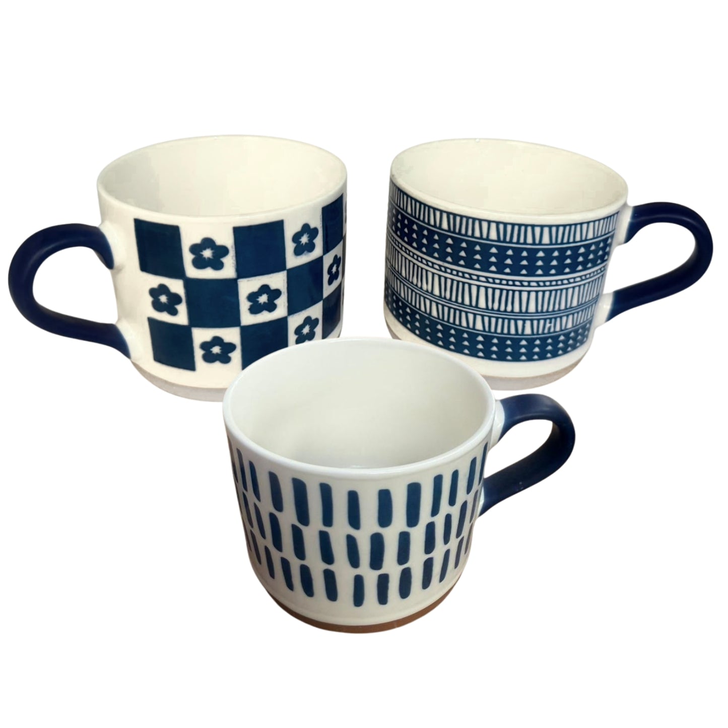 M-100527 TAZA DE CERAMICA MEZCLILLA CON 1 PZ O CAJA CON 48 PZS