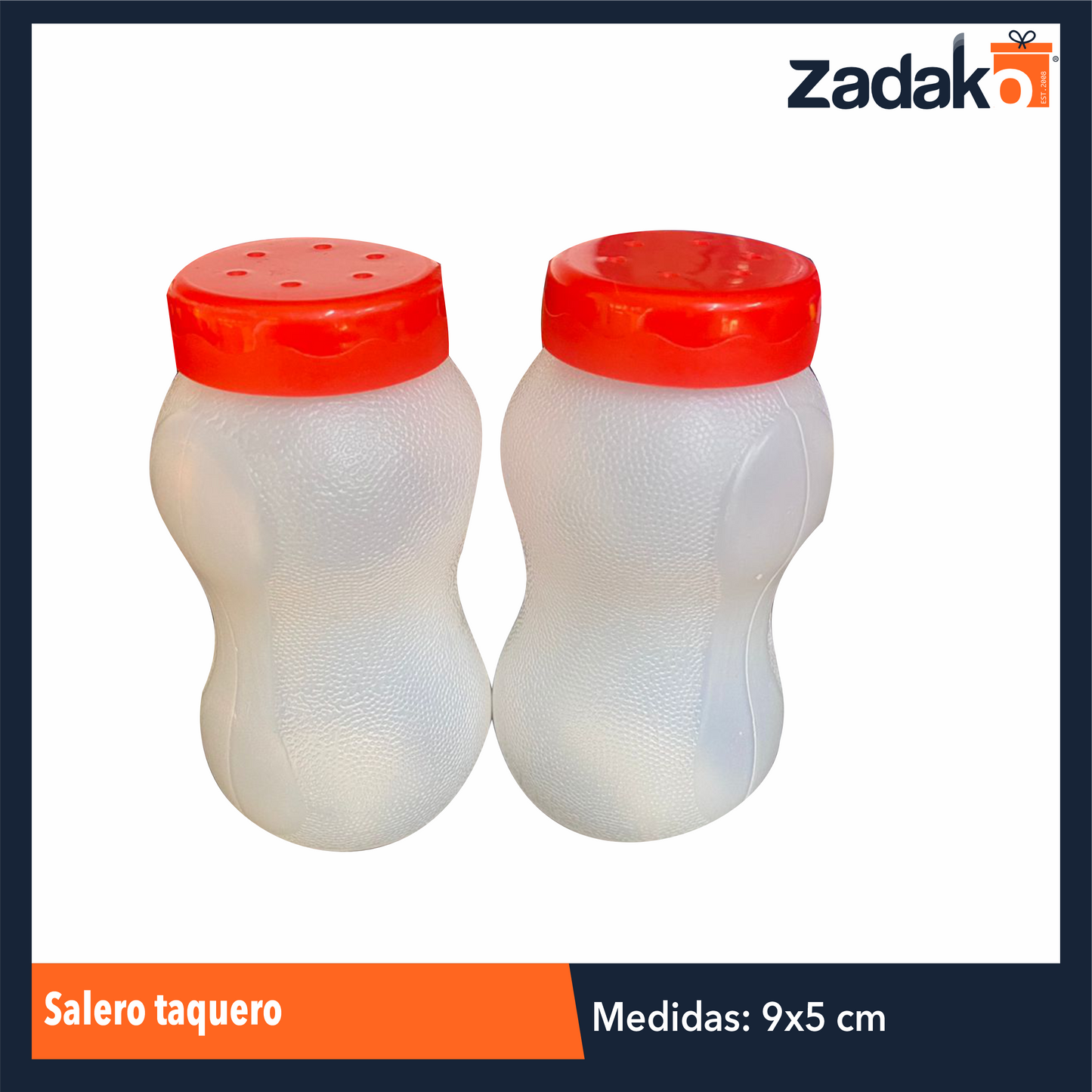 N-GPM-3364 MX-035 SALERO TAQUERO, CON 1 PZ O CAJA CON 100 PZS