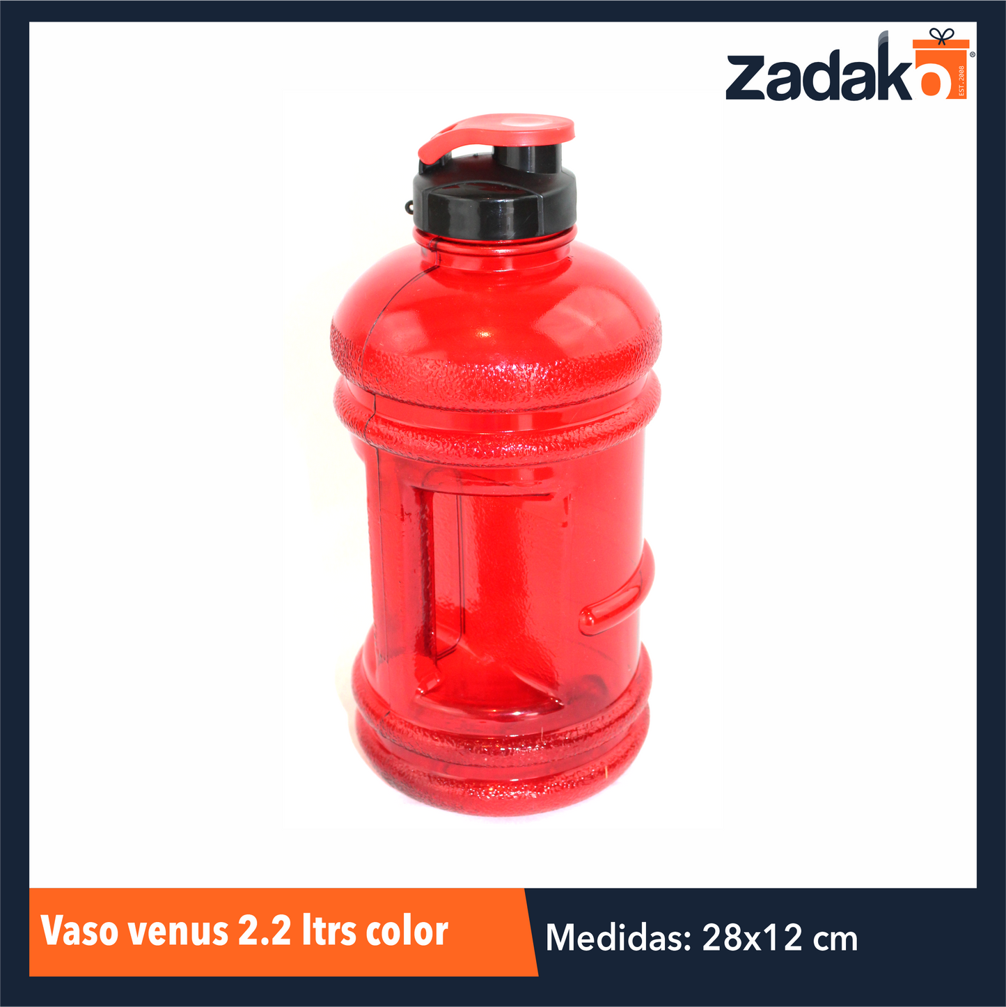 MX-263 VASO VENUS 2.2 LTRS COLOR, CON 1 PZ O CAJA CON 15 PZS