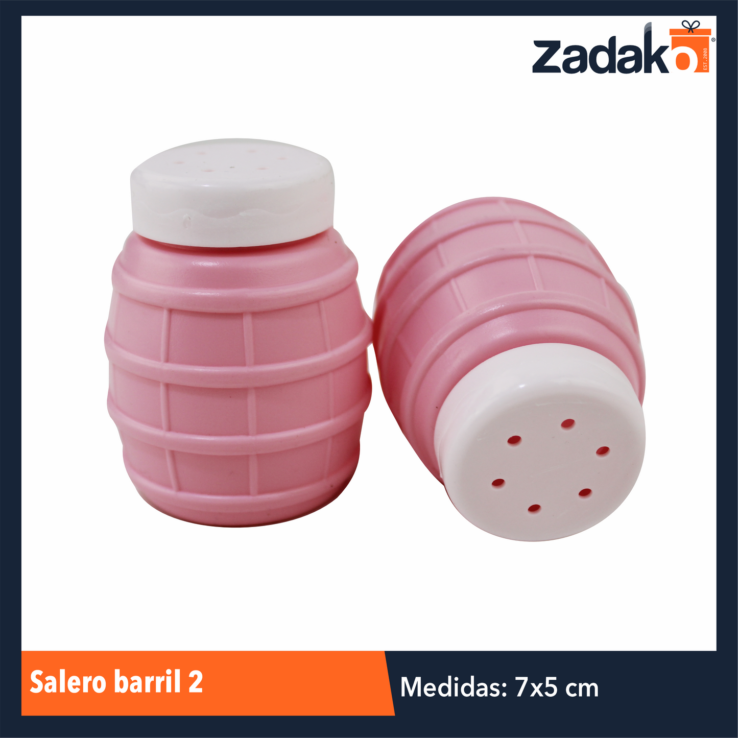 MX-350P SALERO BARRIL 2, CON 1 PZ O CAJA CON 100 PZS
