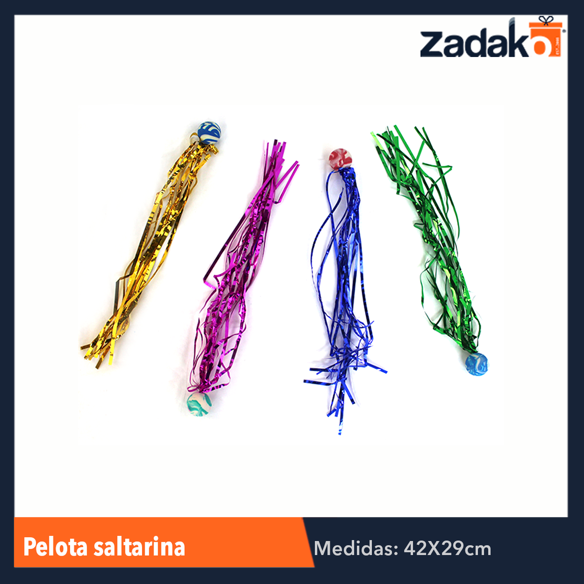GPM-3986 PELOTA SALTARINA, CON 20 PZS, O CAJA CON 100 PQTS