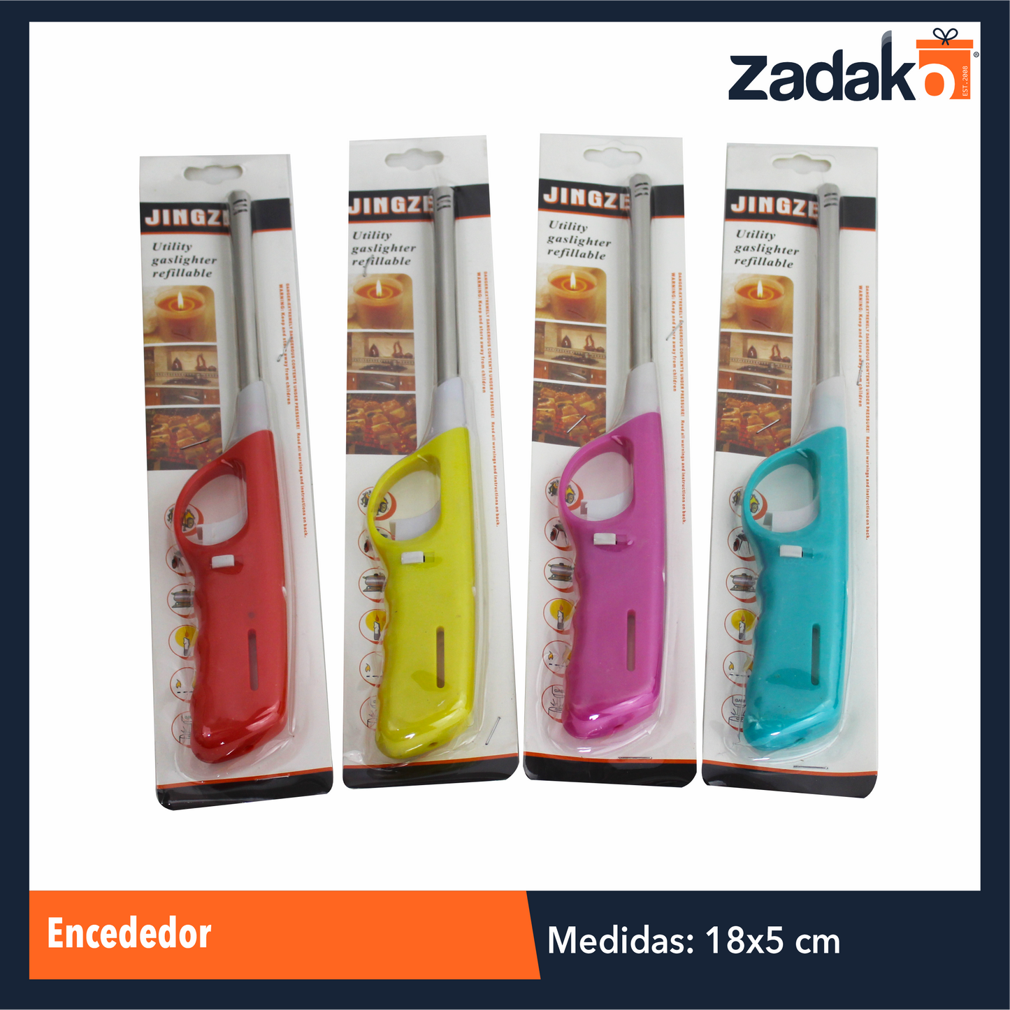 YA-0512 ENCENDEDOR CON 1 PZA O CAJA CON 240 PZS