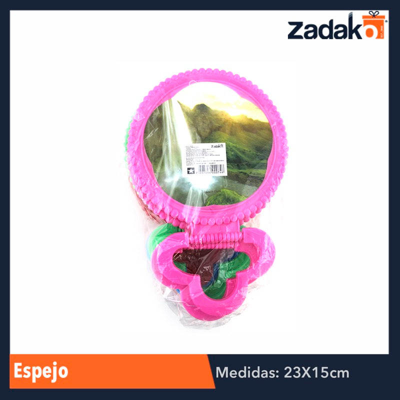 ZB-0074 ESPEJO, CON 10 PZS, O CAJA CON 24 PQTS