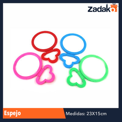 ZB-0074 ESPEJO, CON 10 PZS, O CAJA CON 24 PQTS