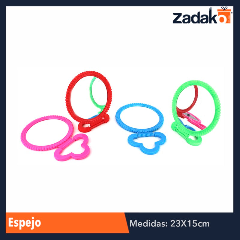 ZB-0074 ESPEJO, CON 10 PZS, O CAJA CON 24 PQTS