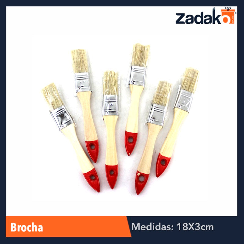 ZF-0030 BROCHA 1", CON 1 PZ O CAJA CON 840 PZS