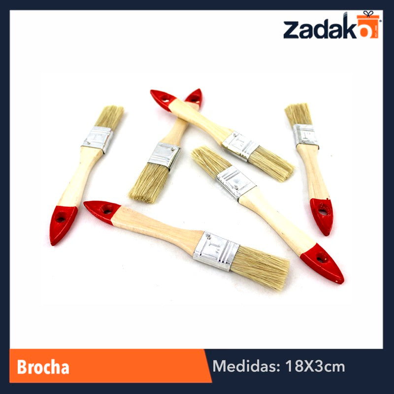 ZF-0030 BROCHA 1 PULGADA CON 1 PZ O CAJA CON 840 PZS