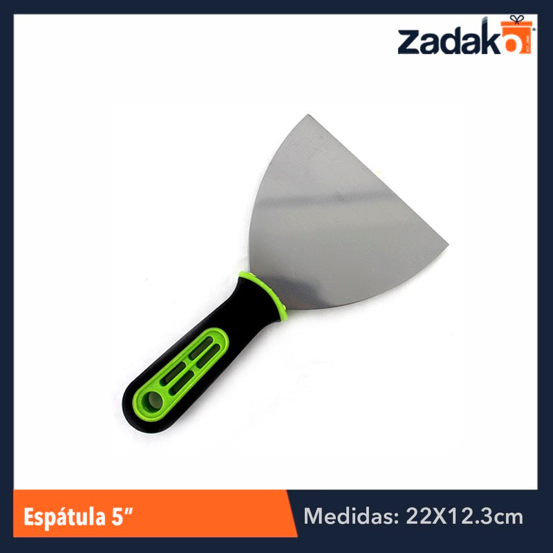 ZF-0072 ESPÁTULA 5 PULGADAS, CON 1 PZ O CAJA CON 240 PZS