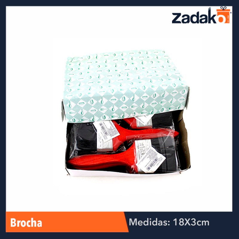 ZF-0031 BROCHA 2.5 PULGADAS, CON 1 PZ O CAJA CON 480 PZS