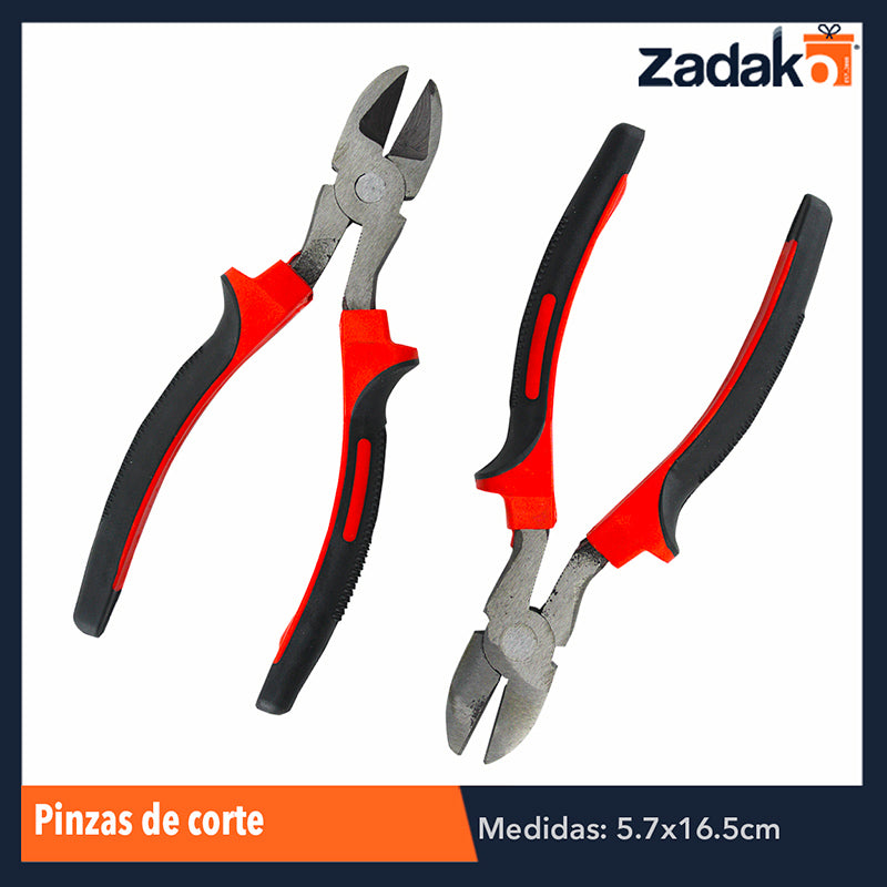ZF-0131 PINZAS DE CORTE DE 6 PULGADAS, CON 1 PZ O CAJA CON 120 PZS