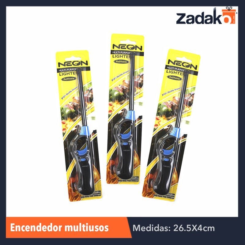 DYQ-B012 ENCENDEDOR MULTIUSOS RECARGABLE JAFEPA, CON 1 PZ O CAJA CON 120 PZS
