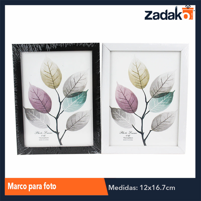 ZH-0164 MARCO PARA FOTO, CON 1 PZ O CAJA CON 96 PZS