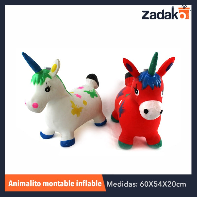 ZJ-0472 UNICORNIO MONTABLE CON SONIDO, CON 1 PZ O CAJA CON 30 PZS
