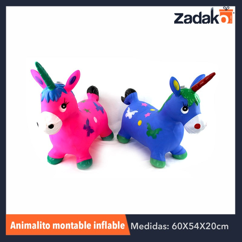 ZJ-0472 UNICORNIO MONTABLE CON SONIDO, CON 1 PZ O CAJA CON 30 PZS
