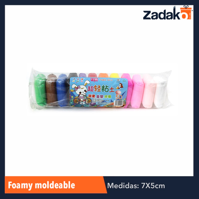 ZJ-0523 J-14-147  FOAMI MOLDEABLE, CON 12 PZS, O CAJA CON 200 PQTS