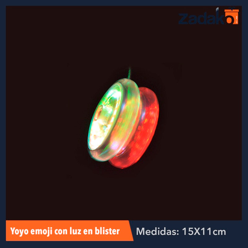 ZJ-0549 ZK-8140 YOYO CON LUZ, CON 12 PIEZAS, O CAJA CON 48 PQTS