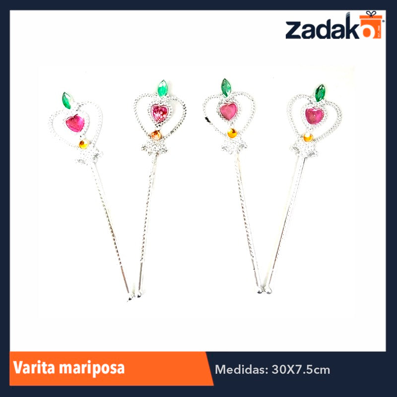 ZJ-0650 B-422-30 VARITA MARIPOSA CON 12 PIEZAS, O CAJA CON 100 PQTS