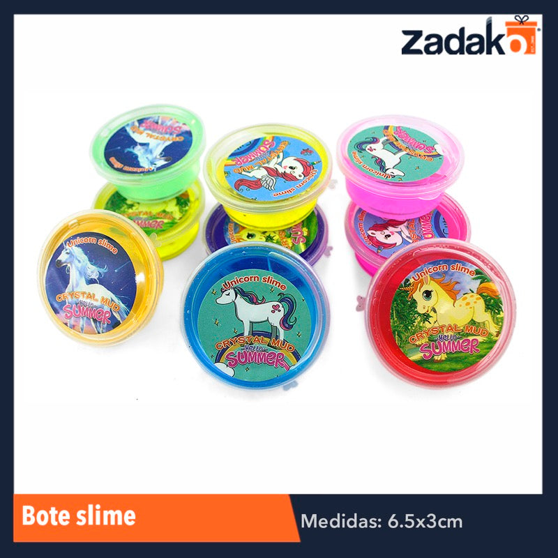 GPM-2761 ZJ-0715 BOTE SLIME, CON 12 PZS, O CAJA CON 48 PQTS