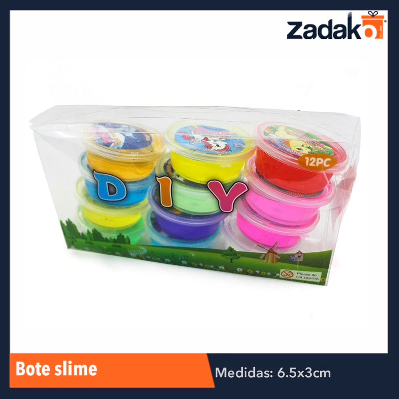 GPM-2761 ZJ-0715 BOTE SLIME, CON 12 PZS, O CAJA CON 48 PQTS