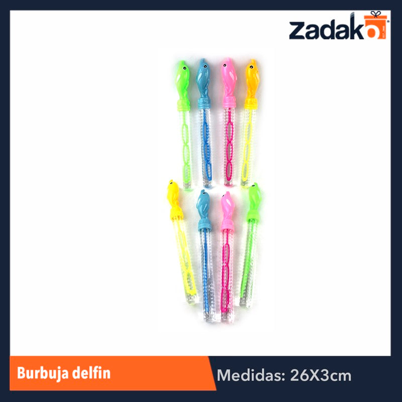 ZJ-0458 BURBUJA DELFIN, CON 24 PZS, O CAJA CON 12 PQTS