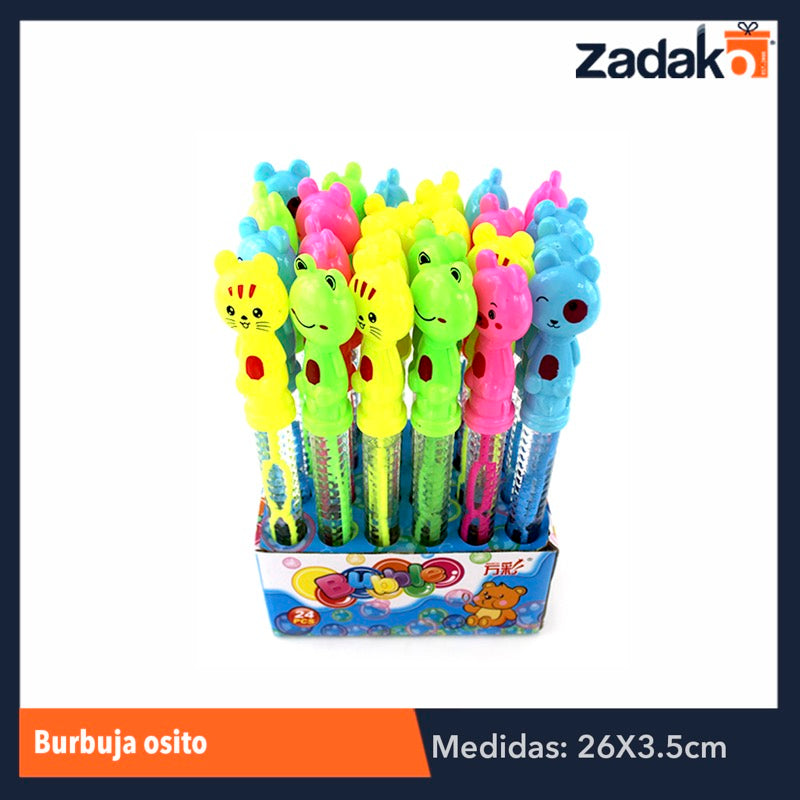 ZJ-0464 BURBUJA ANIMALITO, CON 24 PZS, O CAJA CON 12 PQTS