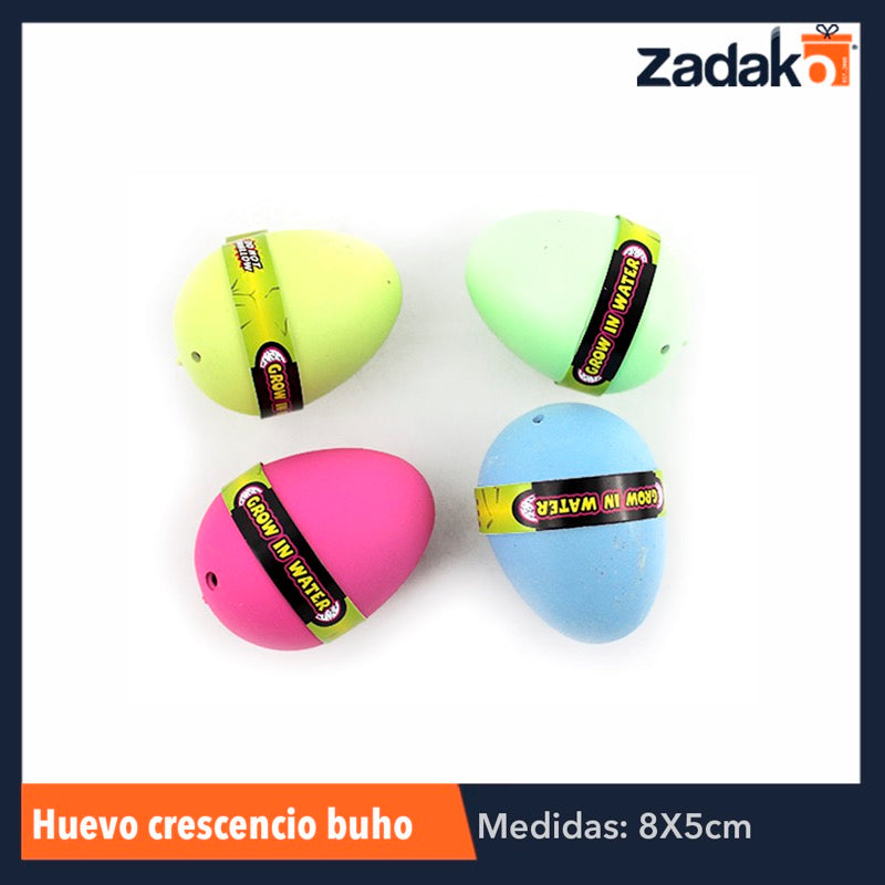 ZJ-0477 HUEVO BUHO CRECENCIO, CON 1 PZ O CAJA CON 288 PZS