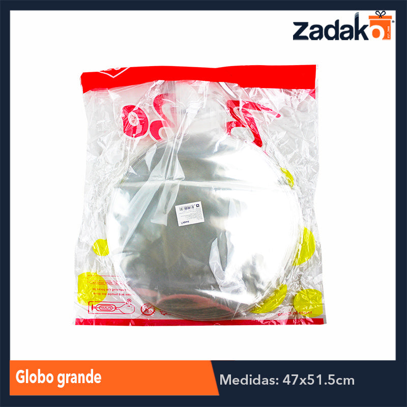ZJ-0732 GLOBO GRANDE CON 50 PIEZAS, O CAJA CON 30 PQTS