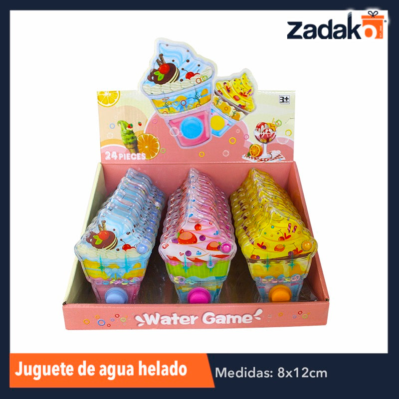 ZJ-1130 / ZK-8183 JUGUETE DE AGUA HELADO, CON 1 PZ O CAJA CON 288 PZS