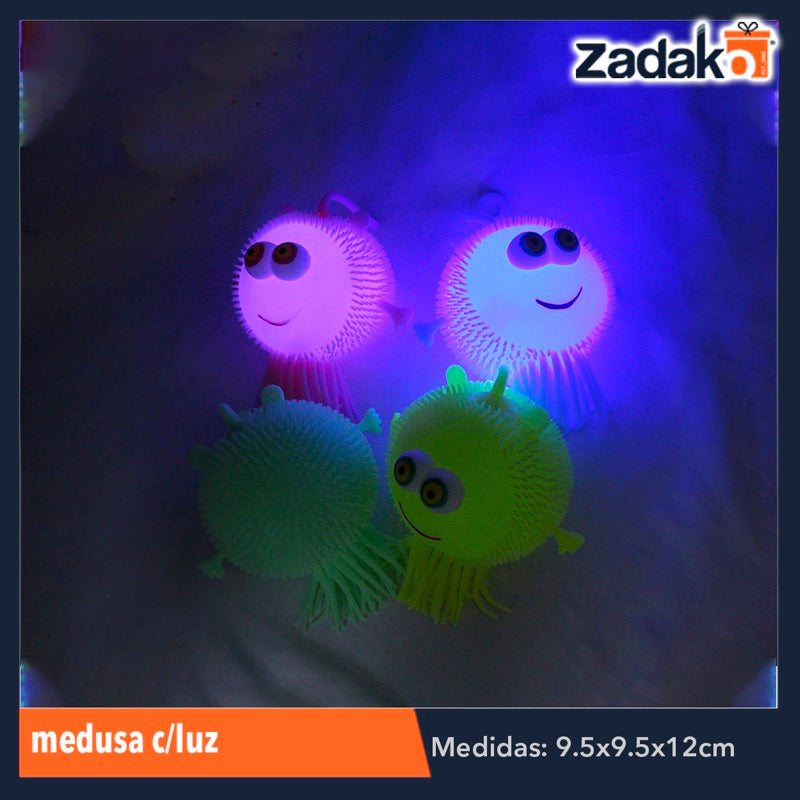 ZJ-1090 MEDUSA CON LUZ CON 12 PIEZAS, O CAJA CON 24 PQTS
