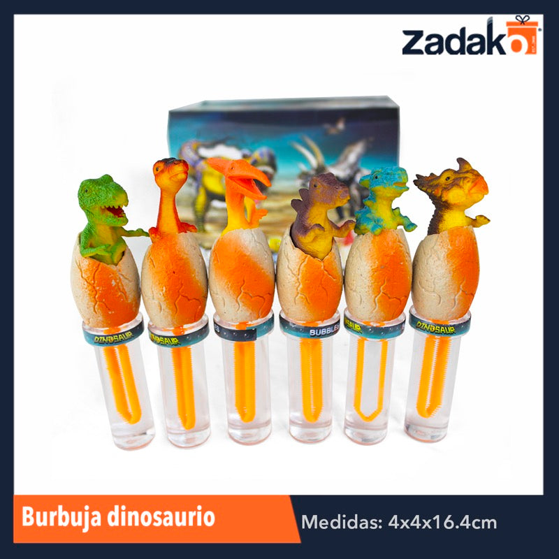 ZJ-1125 BURBUJA DINOSAURIO CON 24 PIEZAS, O CAJA CON 8 PQTS